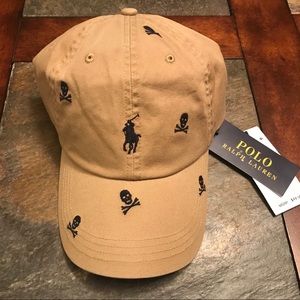 polo skull and crossbones hat